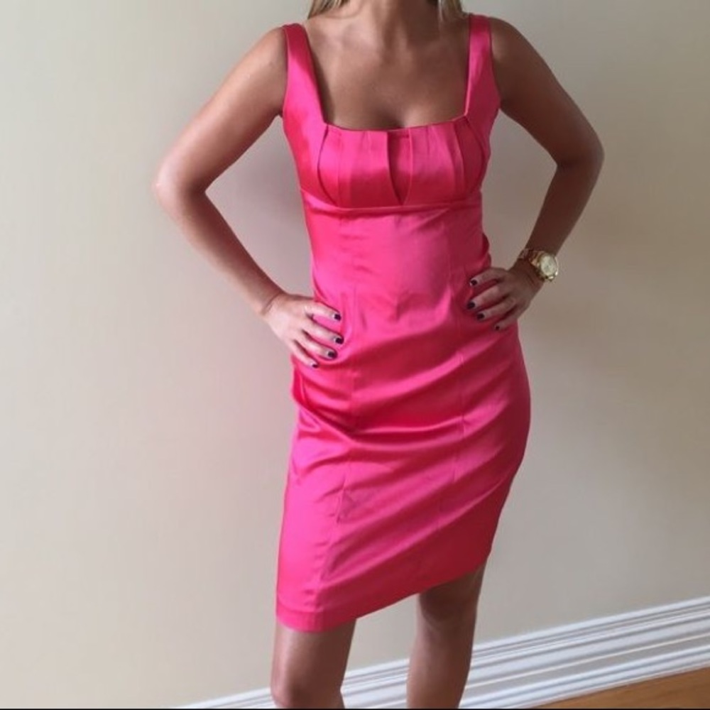 👚Calvin Klein sexy pink dress!